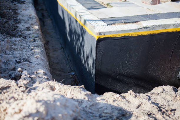 Professional Wet Basement Repair technician working in Nashport, OH